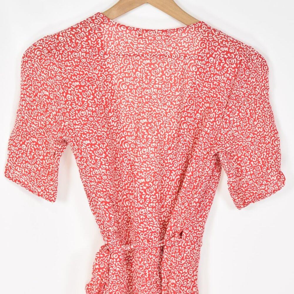 Reformation Ellwood Wrap Dress, XS - Picture 8 of 10